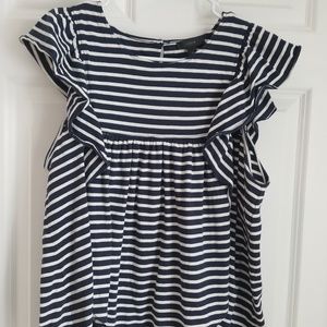 J Crew Strip shirt